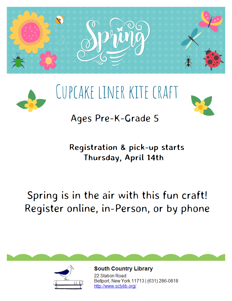 Cupcake Liner Kite Craft