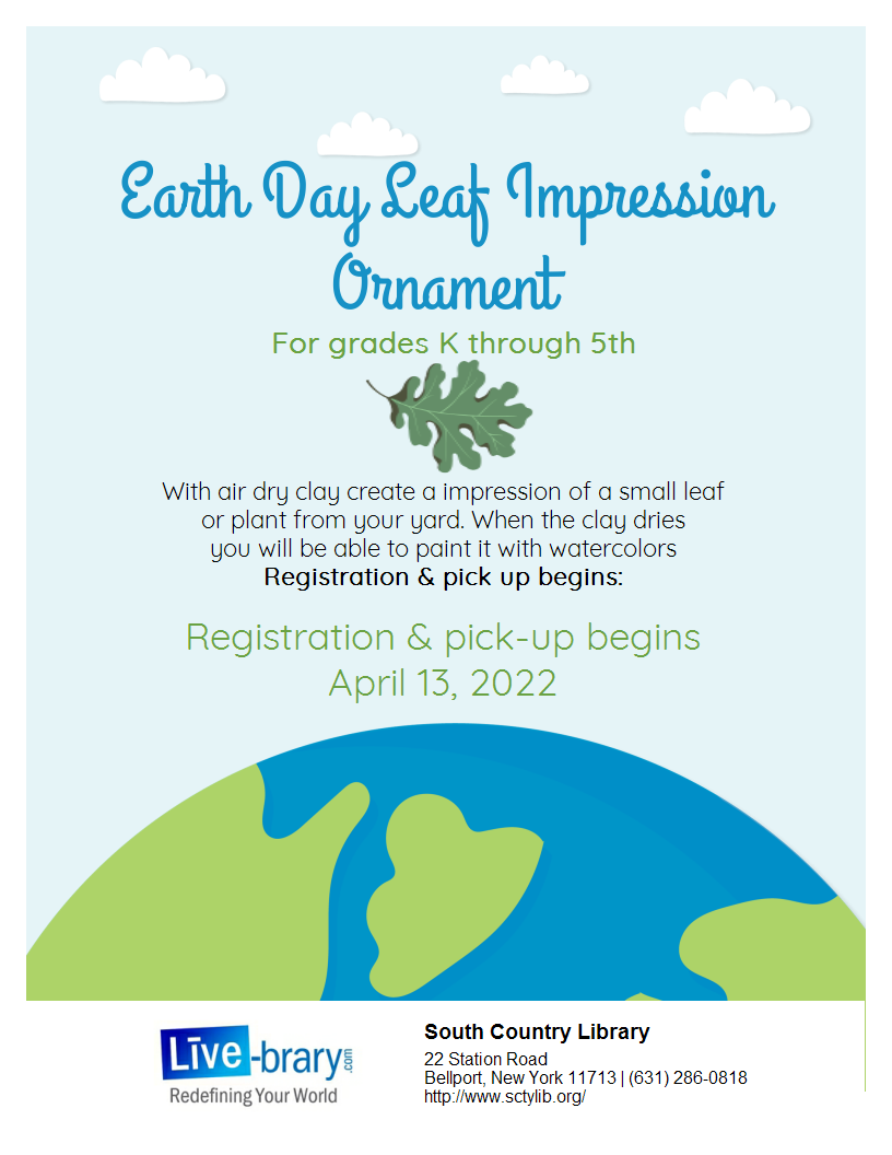 Earth Day Leaf Impression