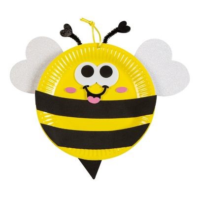 Paper Plate Bee