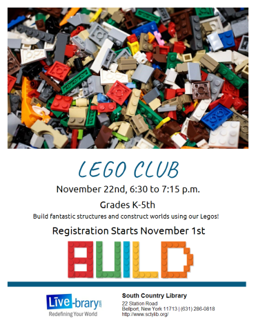 LEGO Club Nov