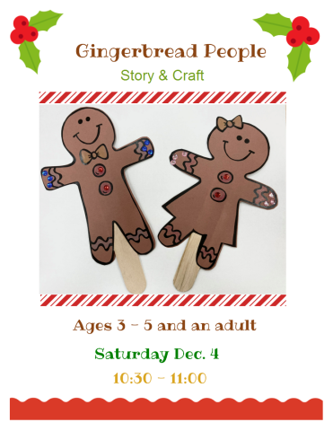 Gingerbread People Story & Craft