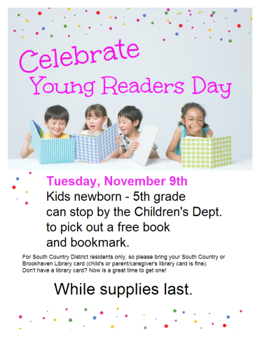 Celebrate Young Readers Day