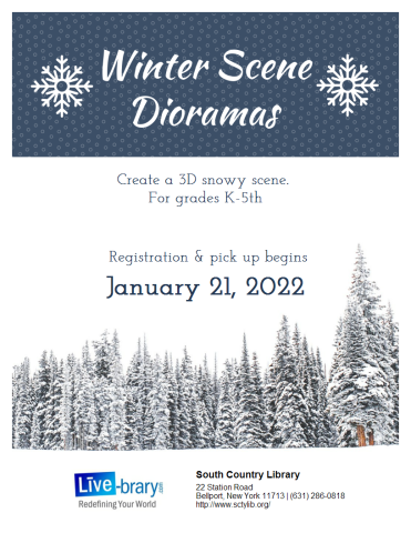 Winter Scene Diorama