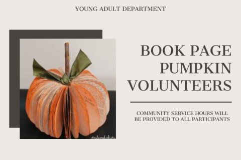 Book Pumpkin Volunteer