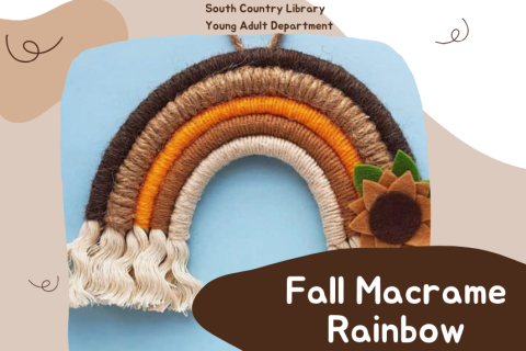 Fall Macrame Rainbow