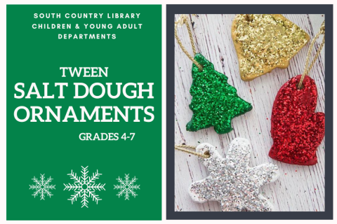 Tween Salt Dough Ornaments