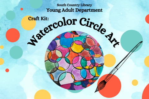 Watercolor Circle Art