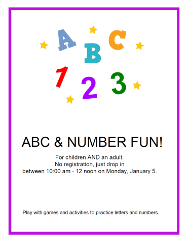 flyer with same information