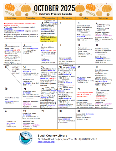 flyer with same information