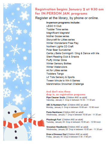 flyer with same information