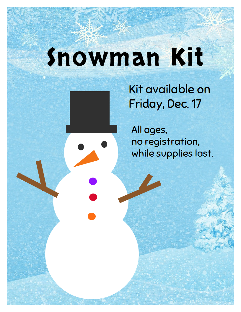 Snowman Kit [All ages]