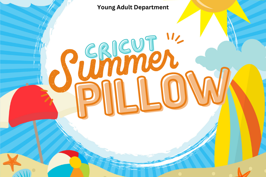 Cricut Summer Pillow