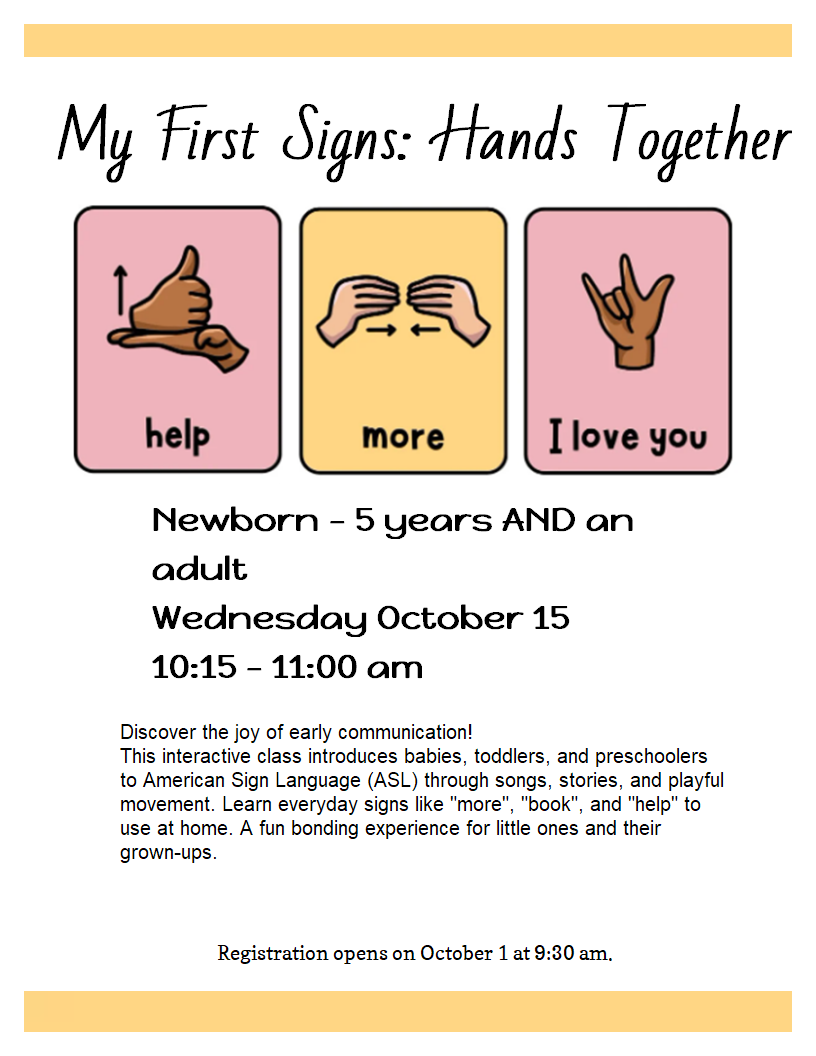 flyer with same information