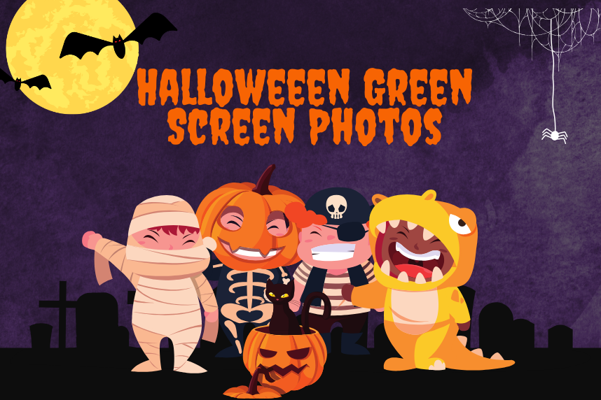 Halloween Green Screen Photos