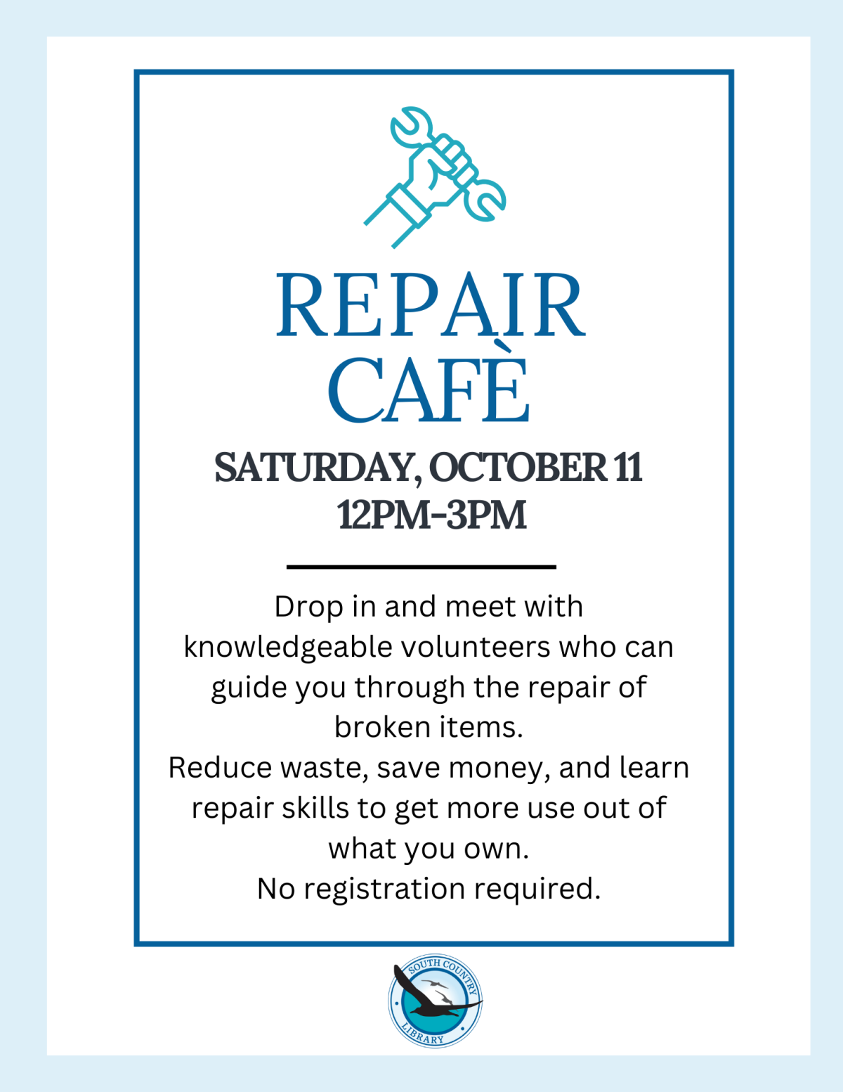Repair Cafe flyer