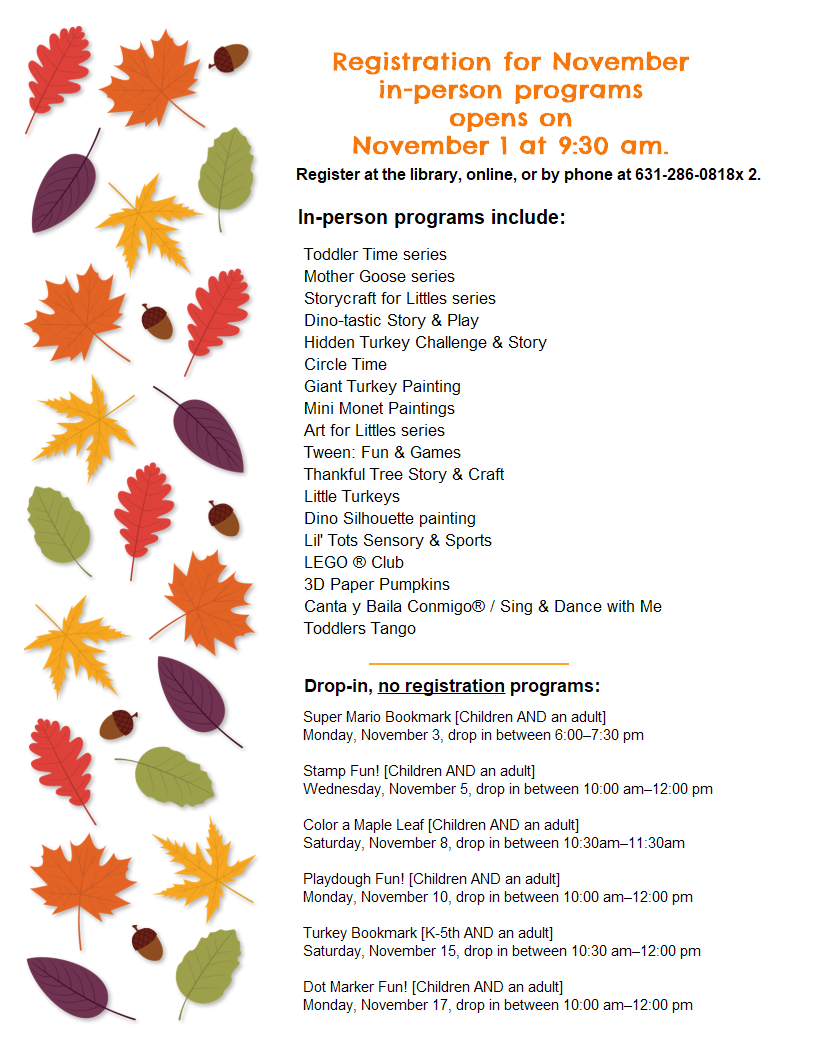 flyer with same information