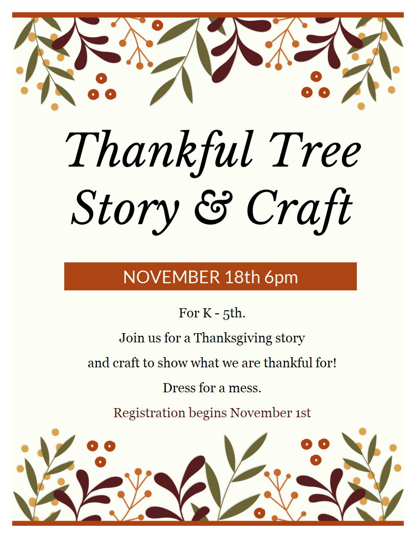 flyer with same information